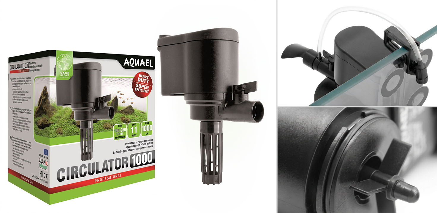 Pompa obiegowa AQUAEL Circulator 1000 l/h 11W