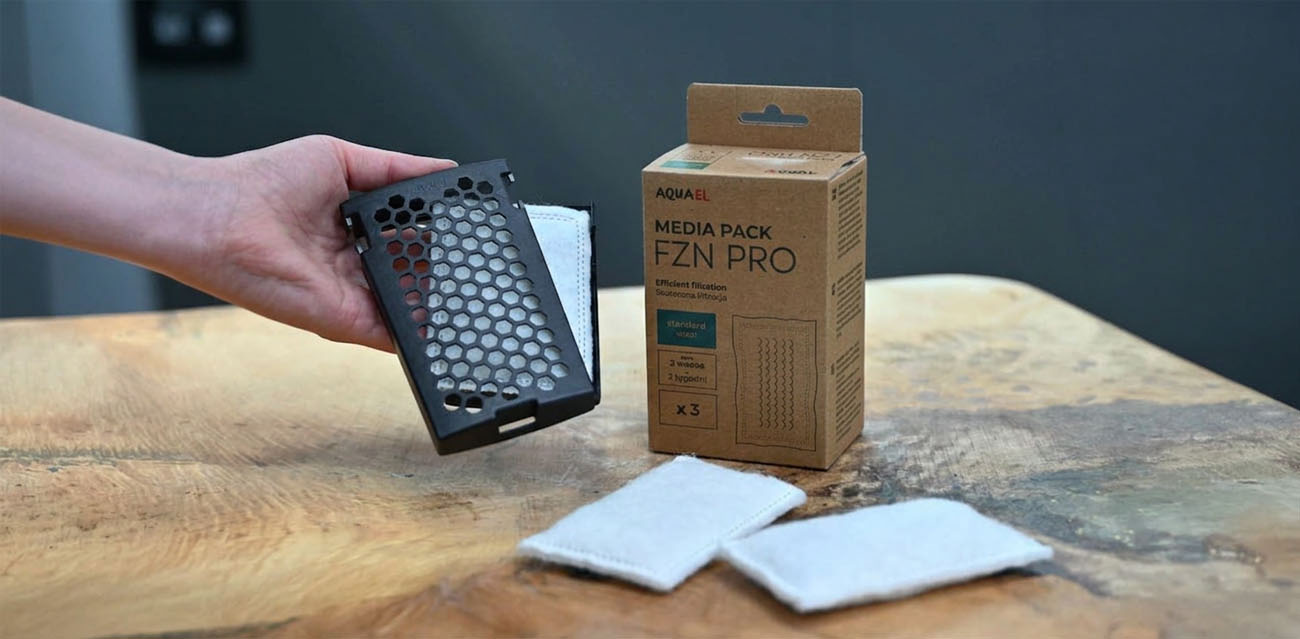 Wkład filtracyjny AQUAEL Media Pack FZN PRO Standard 3 szt.