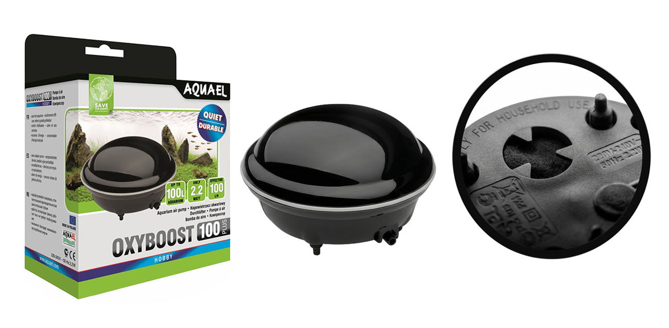Napowietrzacz AQUAEL Oxyboost AP-100 Plus 100 l/h 2,2W