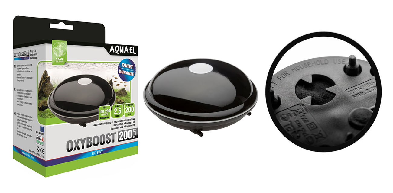 Napowietrzacz AQUAEL Oxyboost AP-200 Plus 2x100 l/h 2,5W