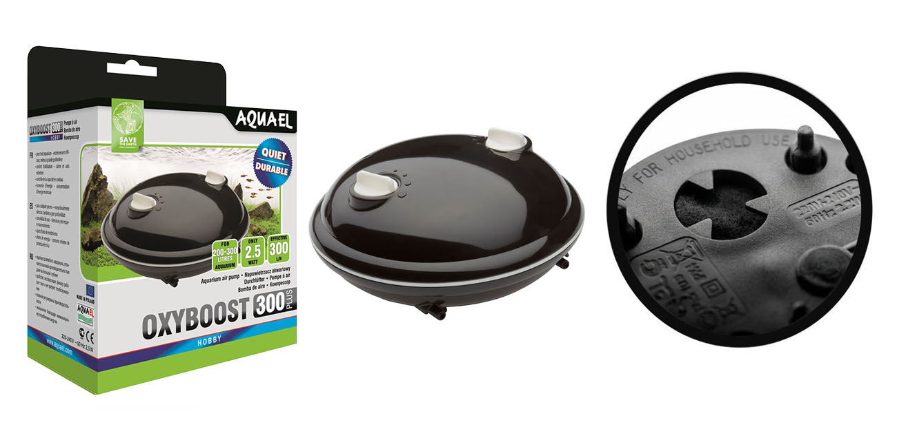 Napowietrzacz AQUAEL Oxyboost APR-300 Plus 2x150 l/h 2,5W