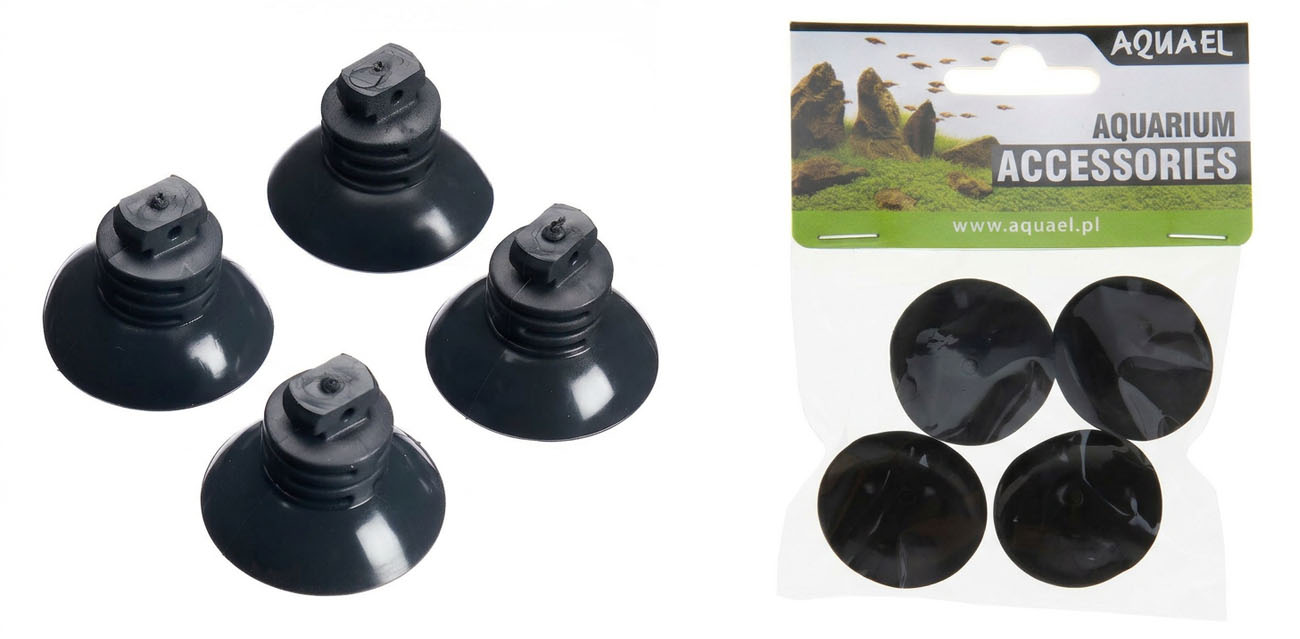 Przyssawki akwariowe AQUAEL 36 mm z amortyzatorem 4 szt.