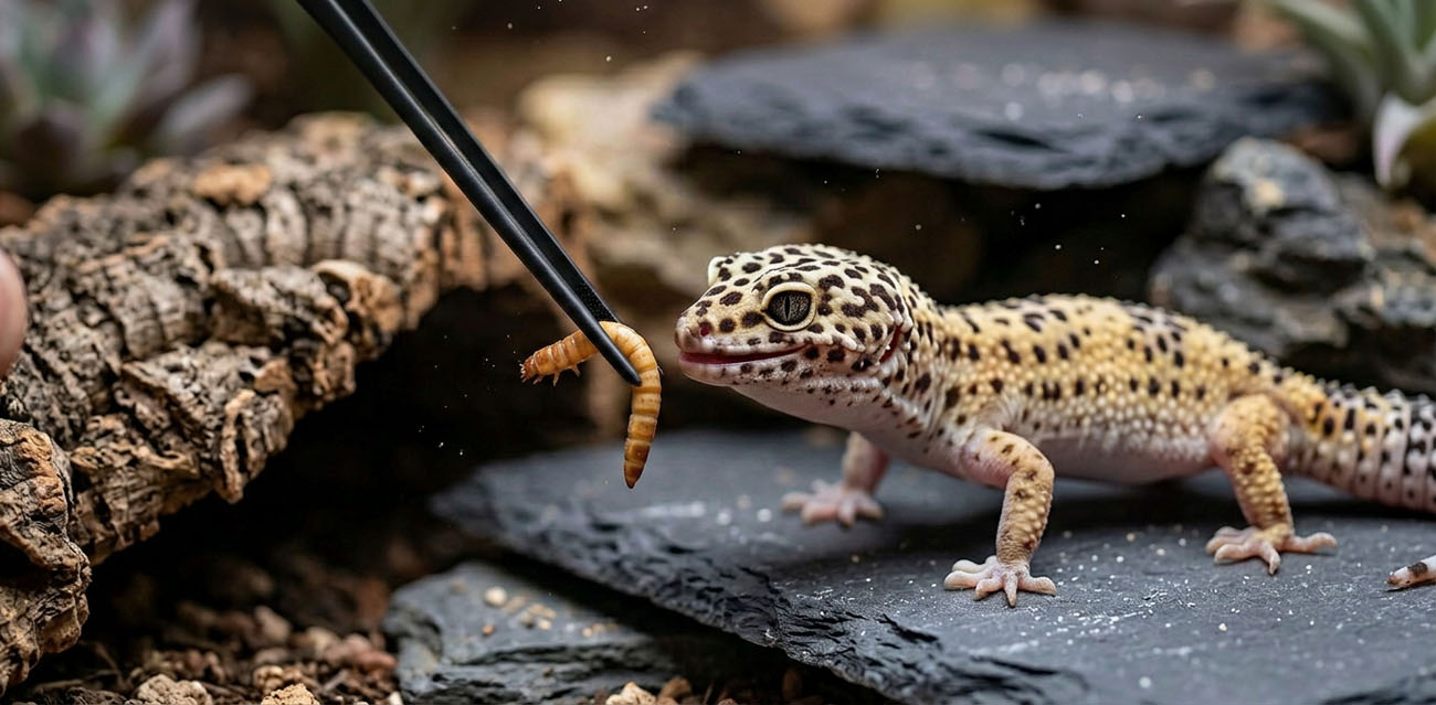 Idealna do karmienia i pielęgnacji terrarium