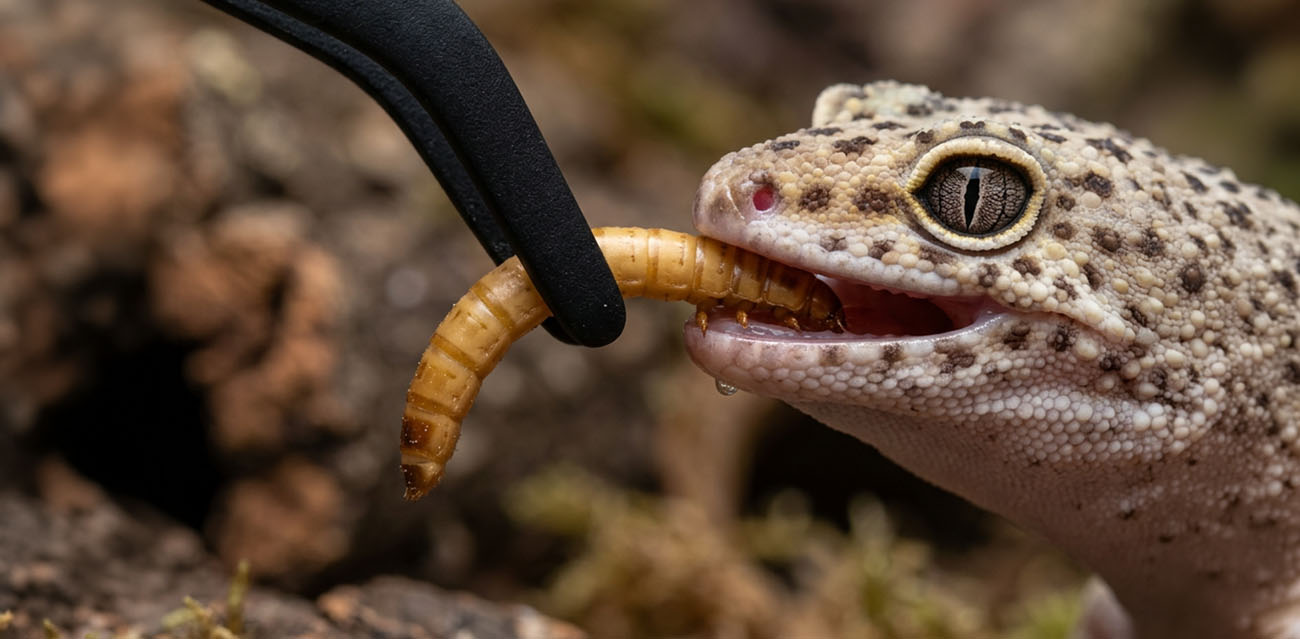 Idealna do karmienia i pielęgnacji terrarium