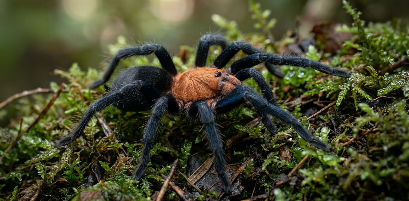 Ptasznik (Holothele longipes)