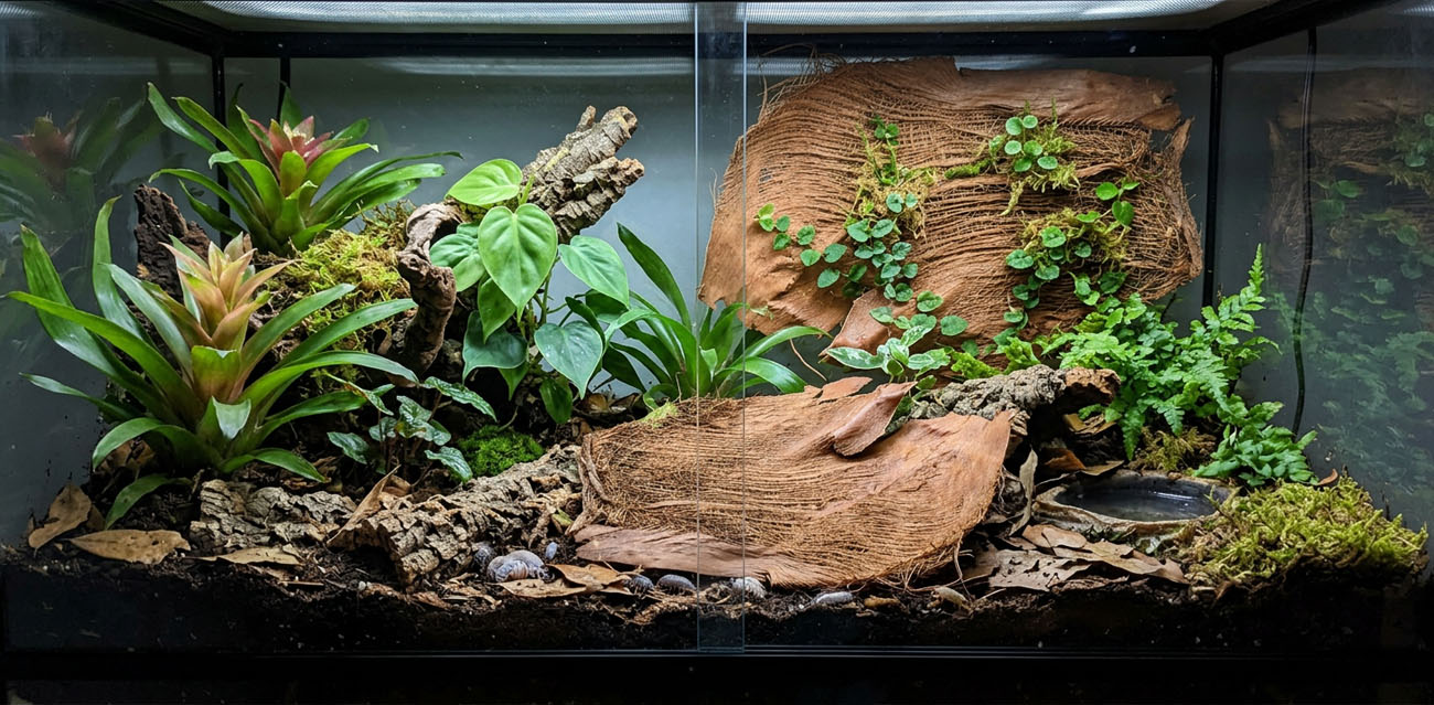Naturalna dekoracja do każdego terrarium
