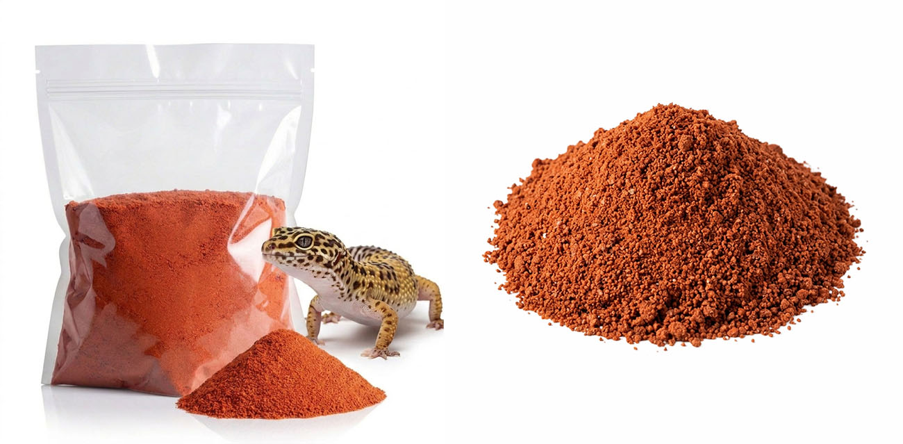 Piasek czerwony do terrarium - podłoże pustynne