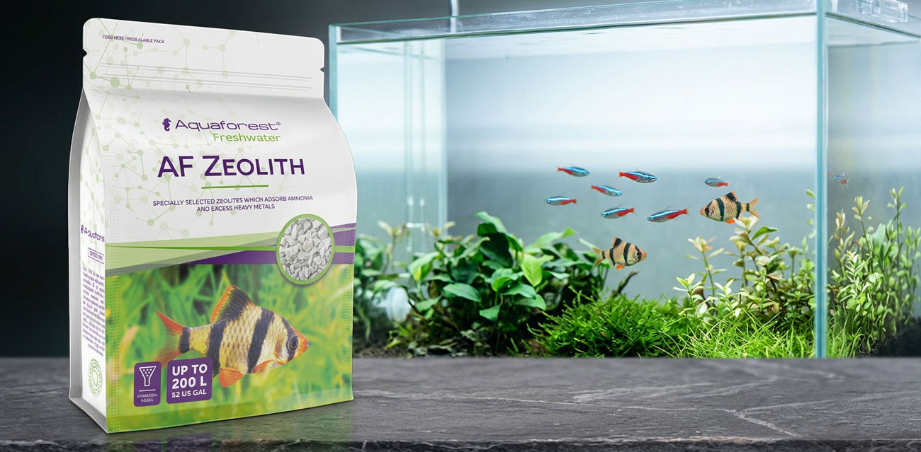 Aquaforest Zeolith Fresh 1L - wkład filtracyjny do akwarium