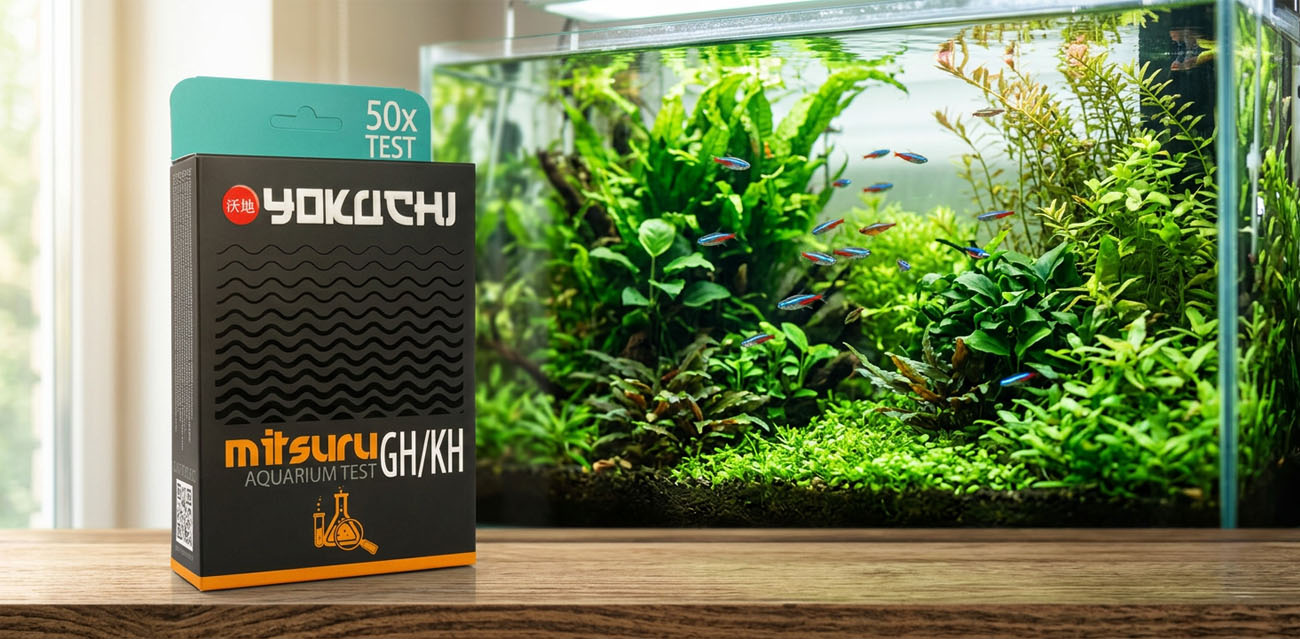 Yokuchi Mitsuru Aquarium Test GH/KH - test twardości wody do akwarium