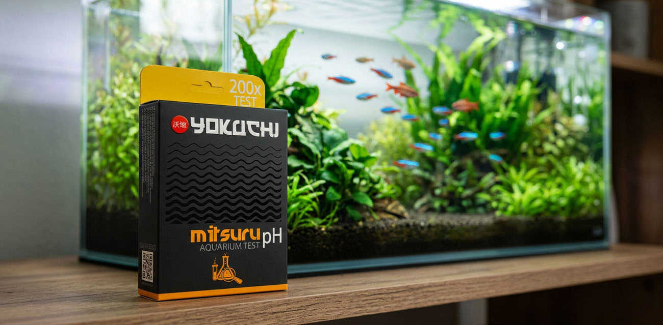 Yokuchi Mitsuru Aquarium Test pH - test odczynu wody 3-10 / 6.0-7.8