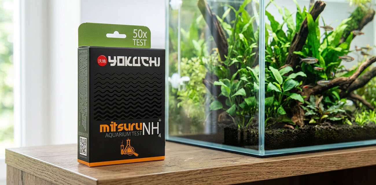 Yokuchi Mitsuru Aquarium Test NH4 - precyzyjny test amonu do akwarium