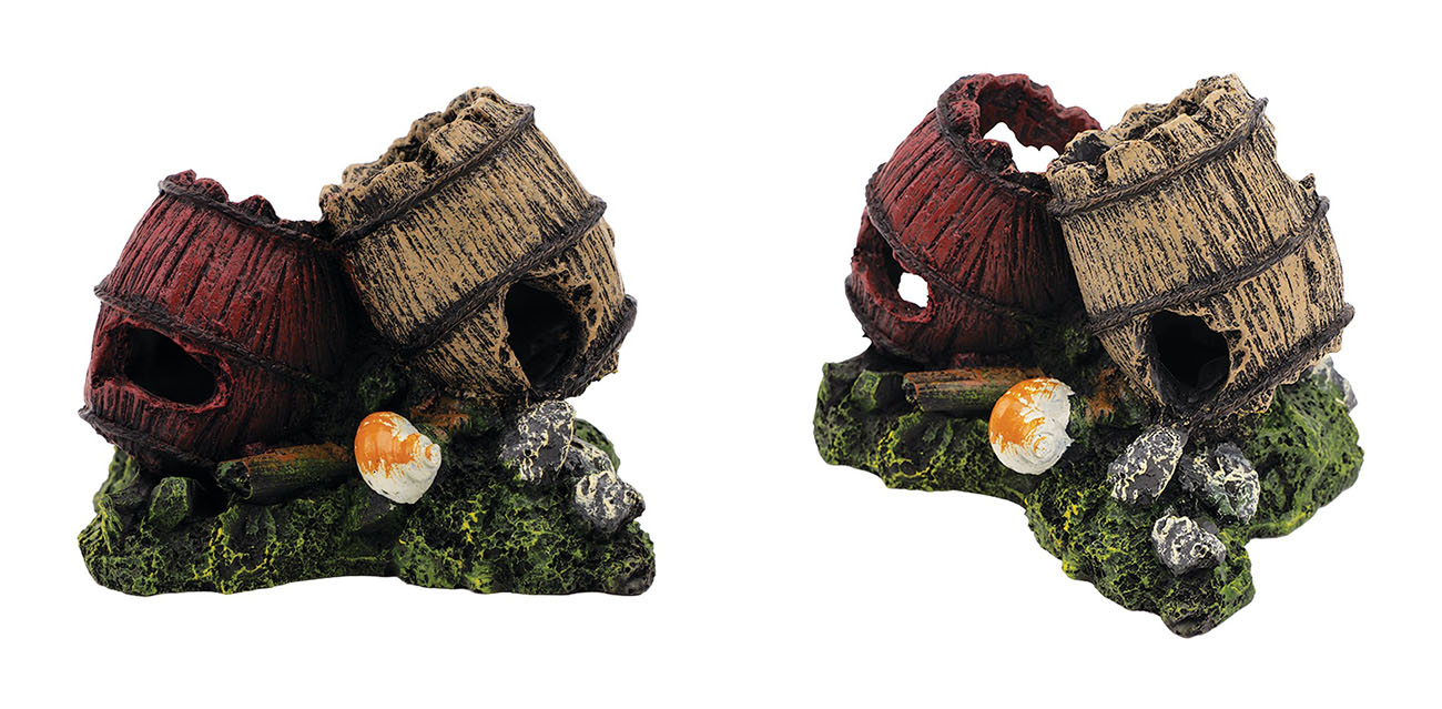 Ozdoba akwariowa Beczki 9,5x8,5x10 cm Aquael