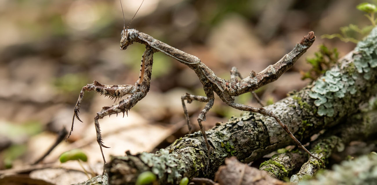 Modliszka patyczakowata (Popa spurca crassa)