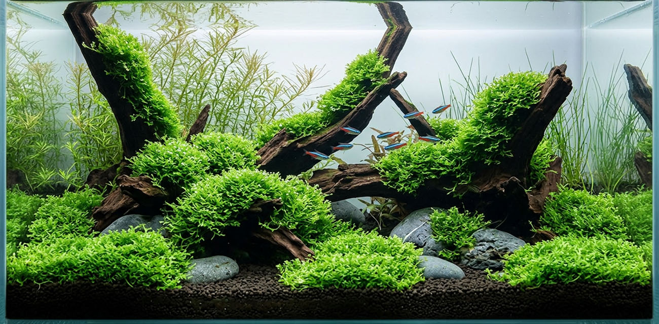 Wymagania Riccia fluitans