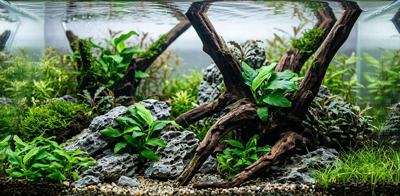 Anubias barteri var. glabra - roślina do akwarium