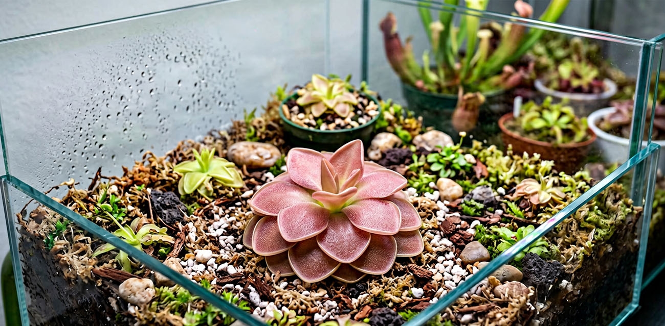 Warunki hodowli Pinguicula 'Sethos'