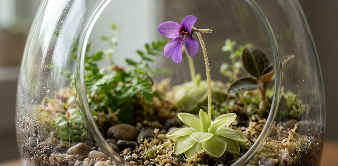 Warunki hodowli Pinguicula 'Red Starfish'