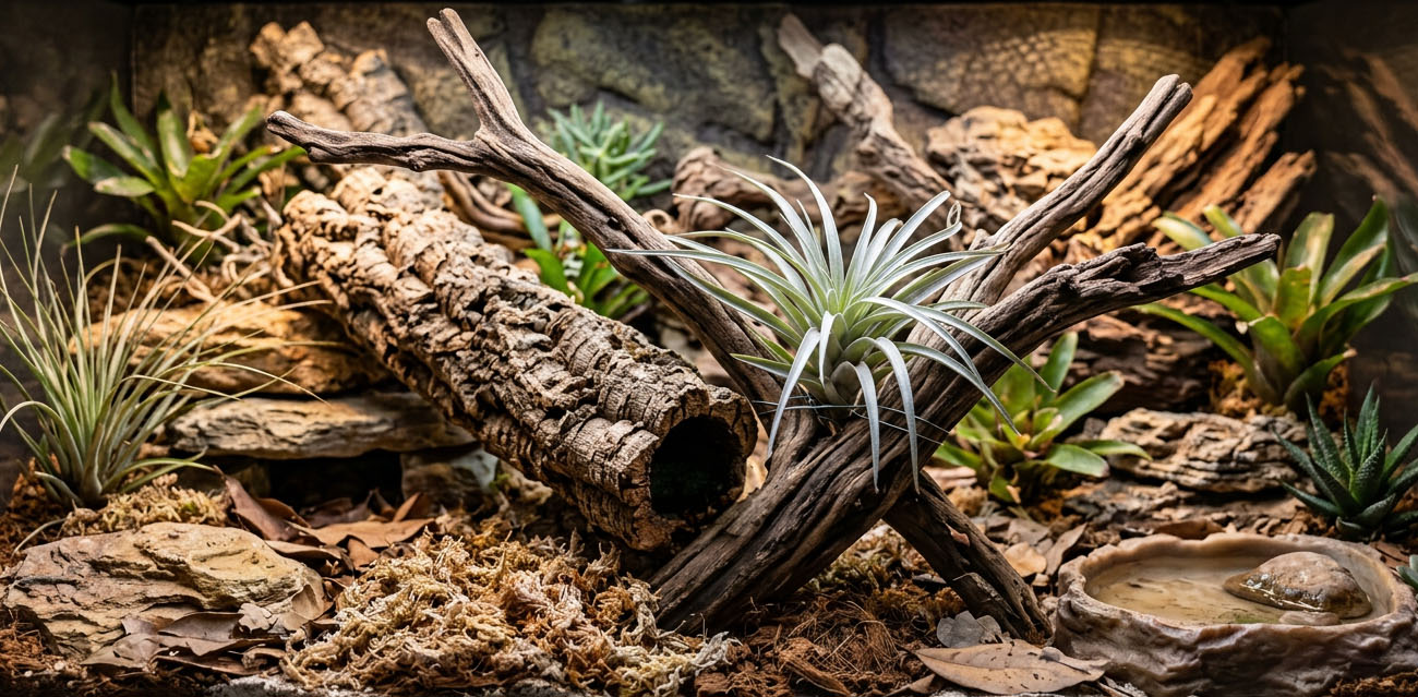 Do aranżacji terrarium