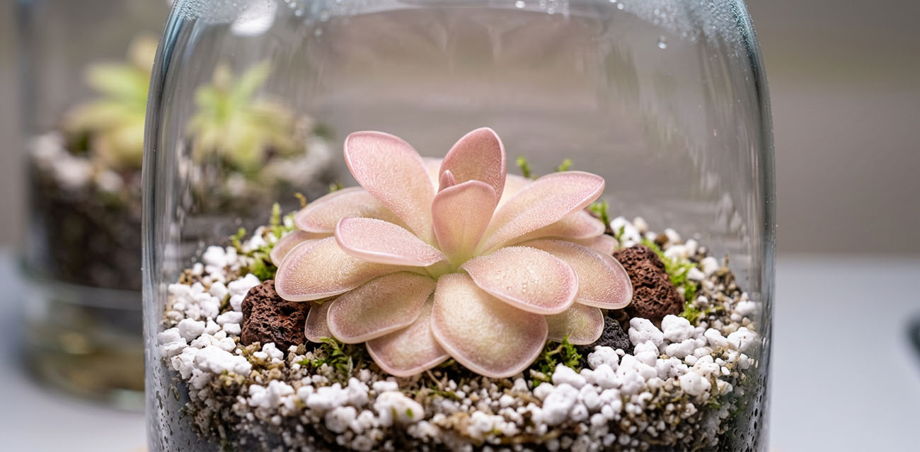 Warunki uprawy Pinguicula 'Cherry Blossom'