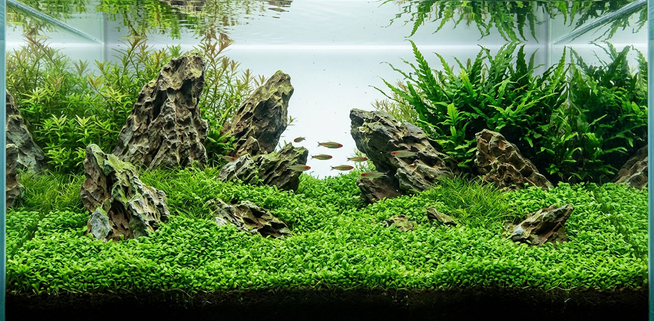 Glossostigma elatinoides - roślina do akwarium