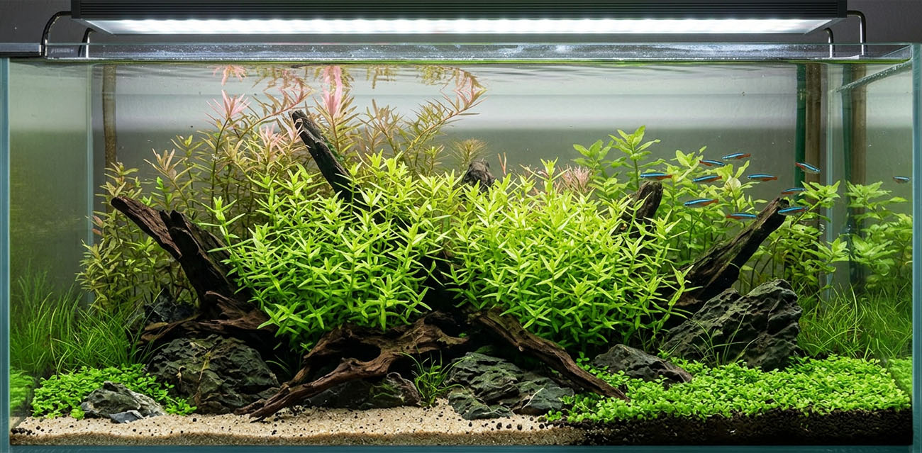 Gratiola viscidula - roślina do akwarium