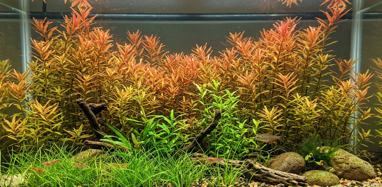 Warunki uprawy Rotala rotundifolia