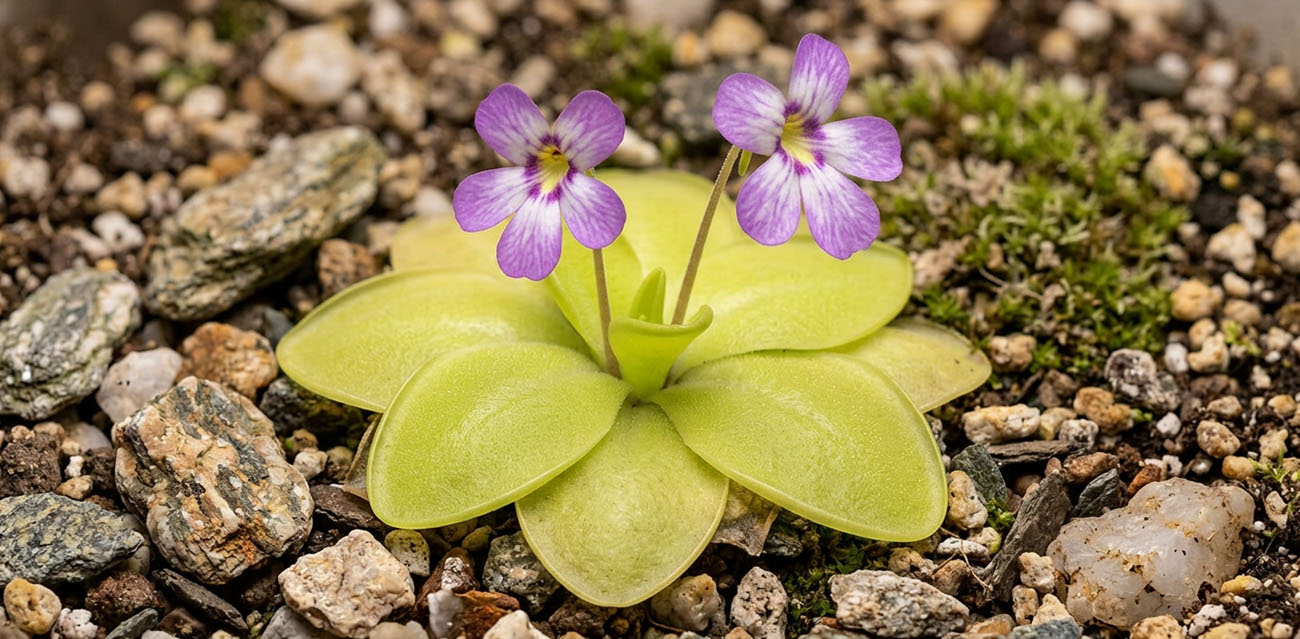 Warunki uprawy Pinguicula ‘Gina’