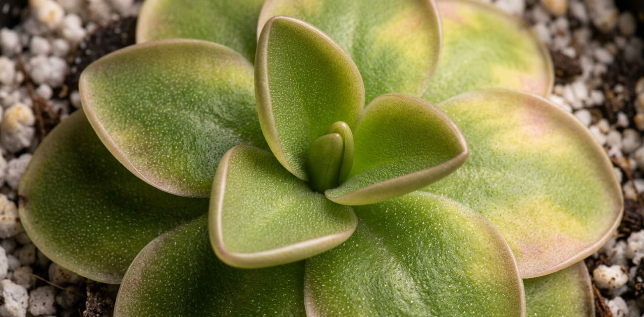 Pinguicula ‘Gina’ - roślina owadożerna tłustosz do terrarium