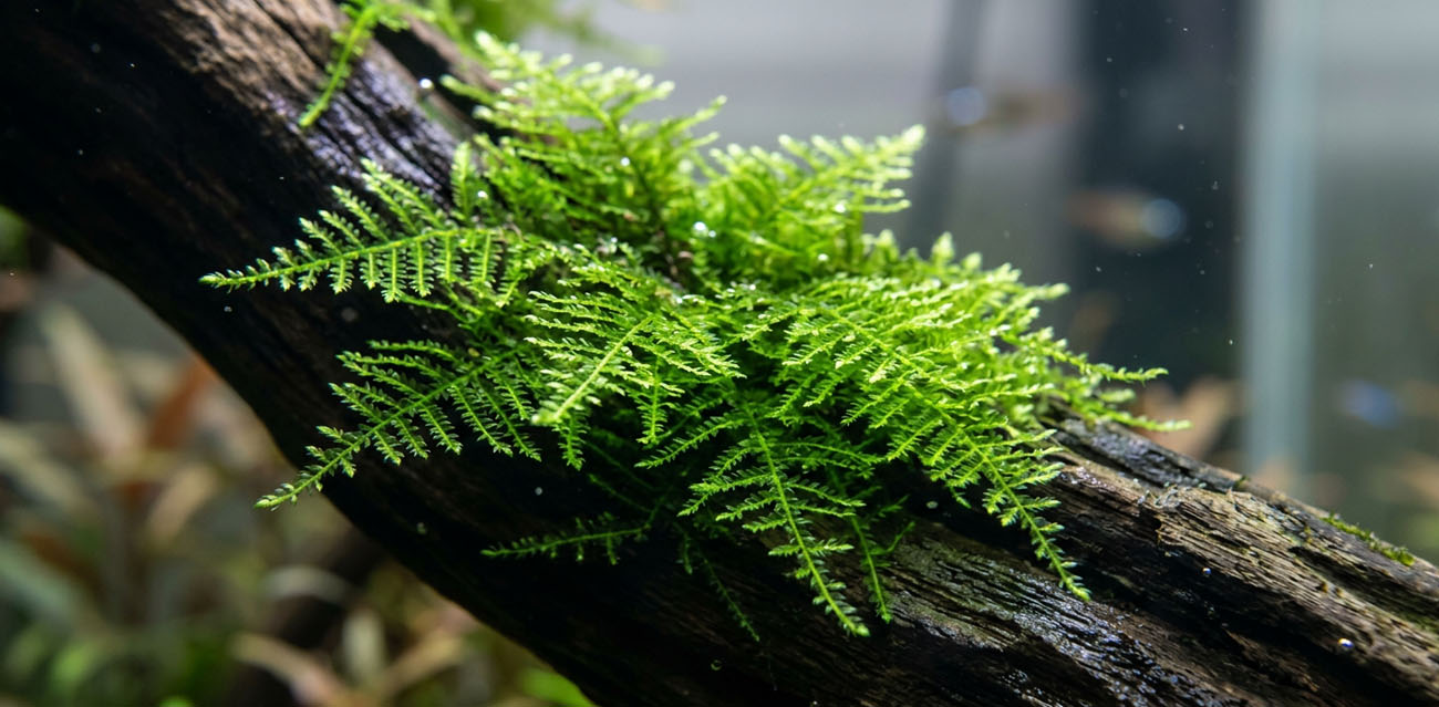 Vesicularia montagnei ‘Krabi Moss’ - mech do akwarium