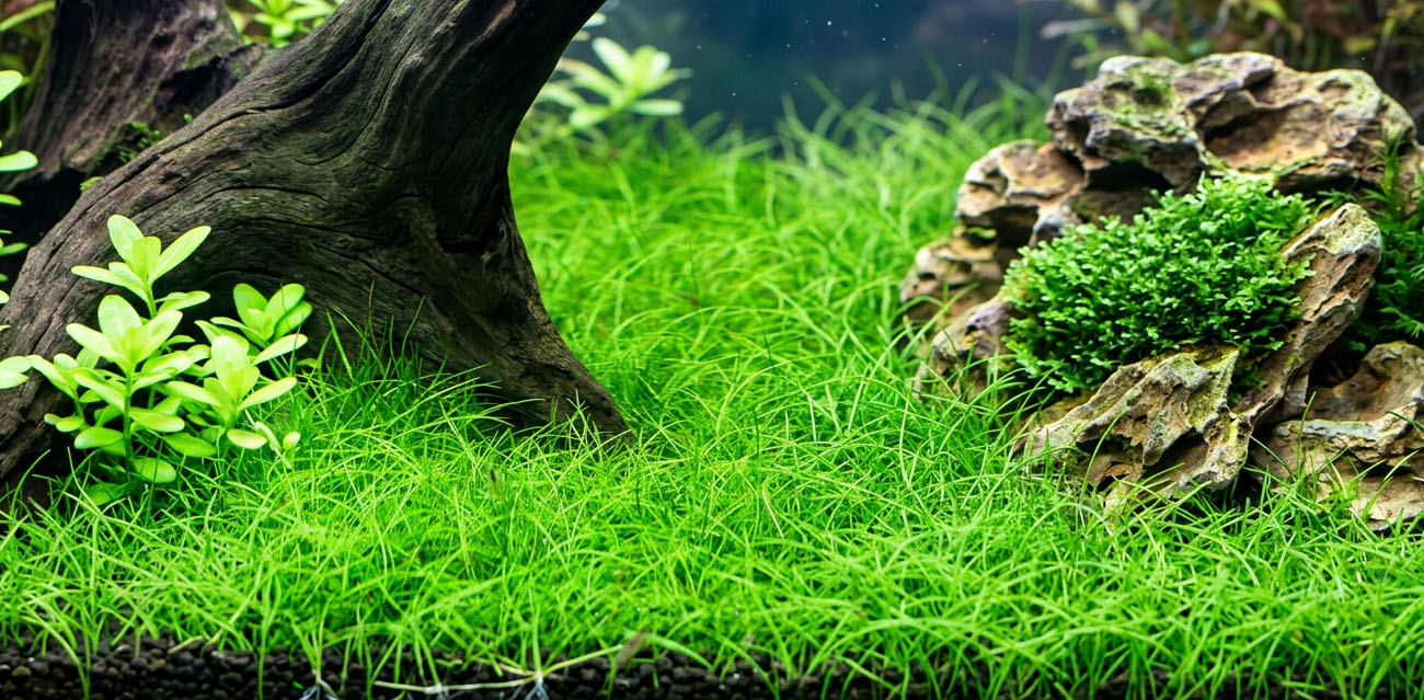 Eleocharis pusilla - roślina do akwarium