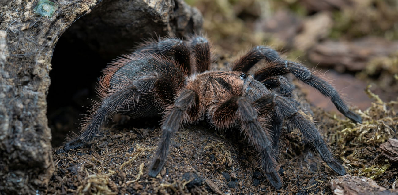Karmienie Phormictopus atrichomatus