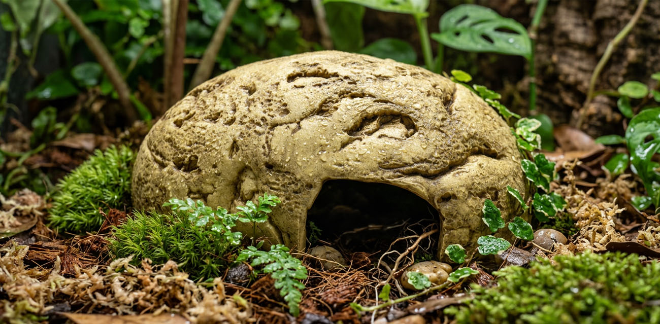 Kryjówka Dragon Burrow 11,5x8,5x5,5 cm ExoPlanet